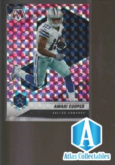 2021 Panini Mosaic Amari Cooper Mosaic Pink Camo Prizm #59 Dallas Cowboys Browns
